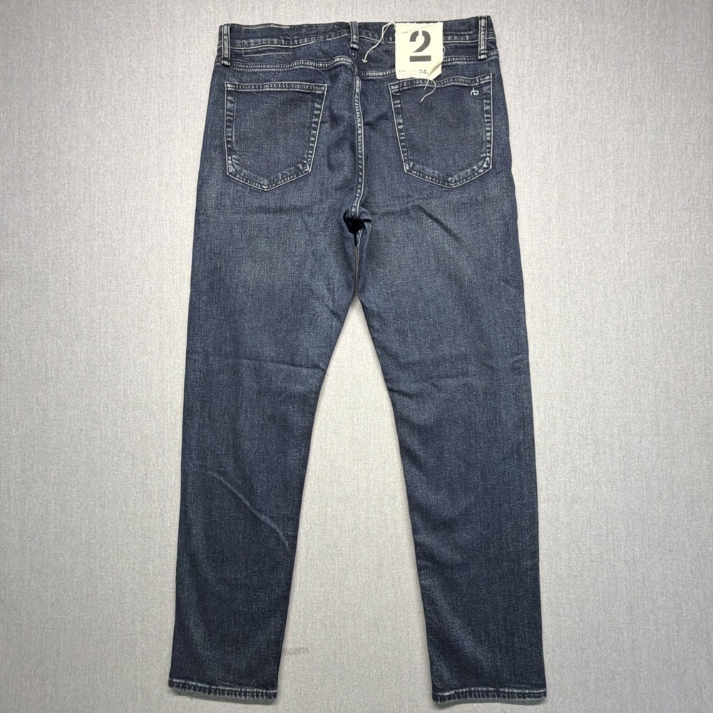 Rag & Bone Men's Stretch Denim Fit 2 Slim Jeans In Campbell Size 34X32 NWT $250